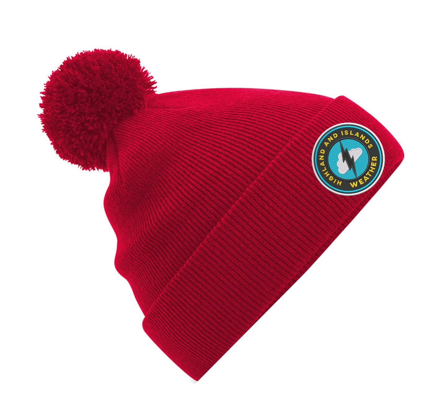 Pom pom beanie