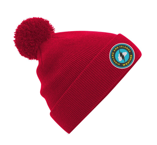 Pom pom beanie