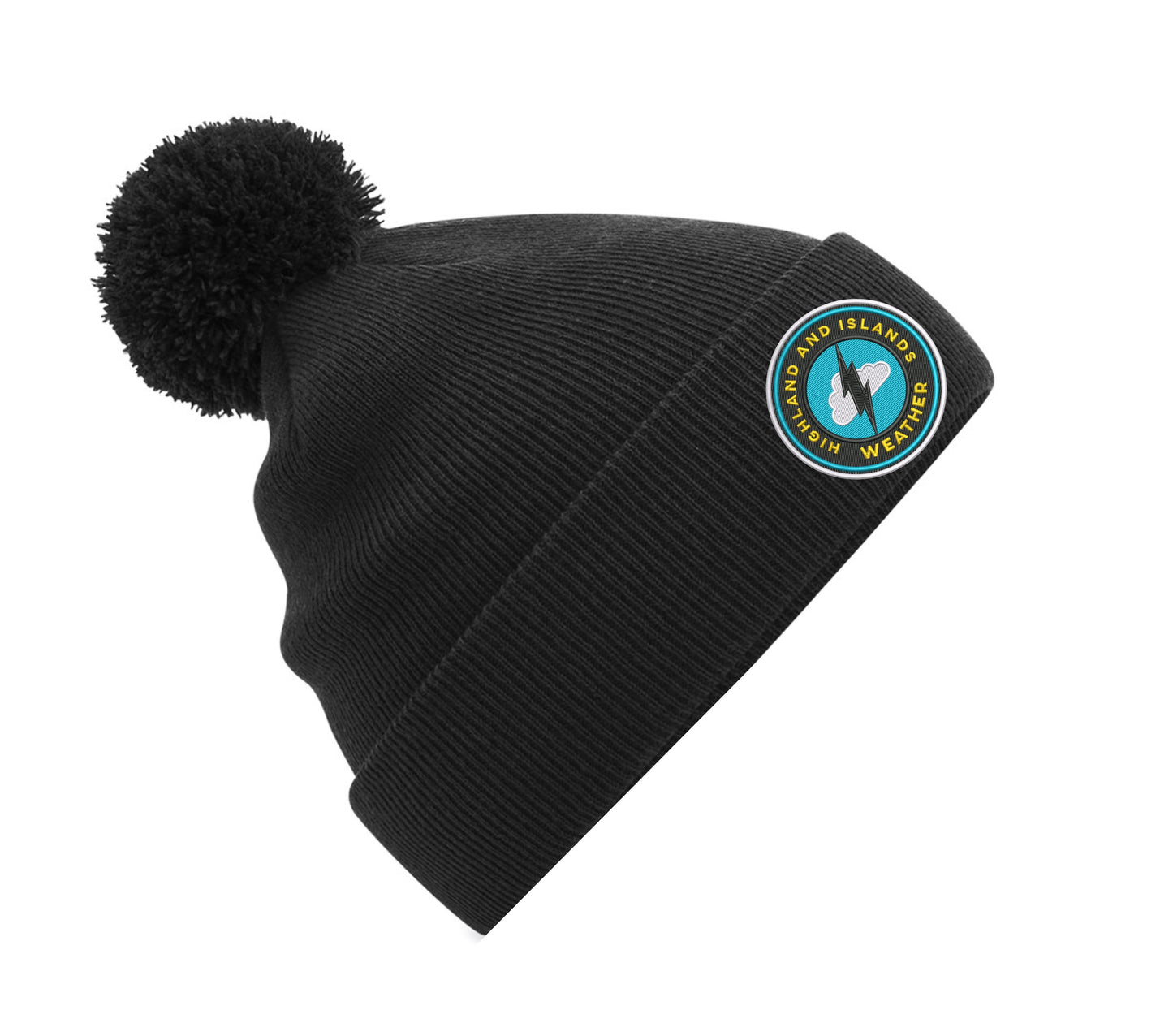 Pom pom beanie