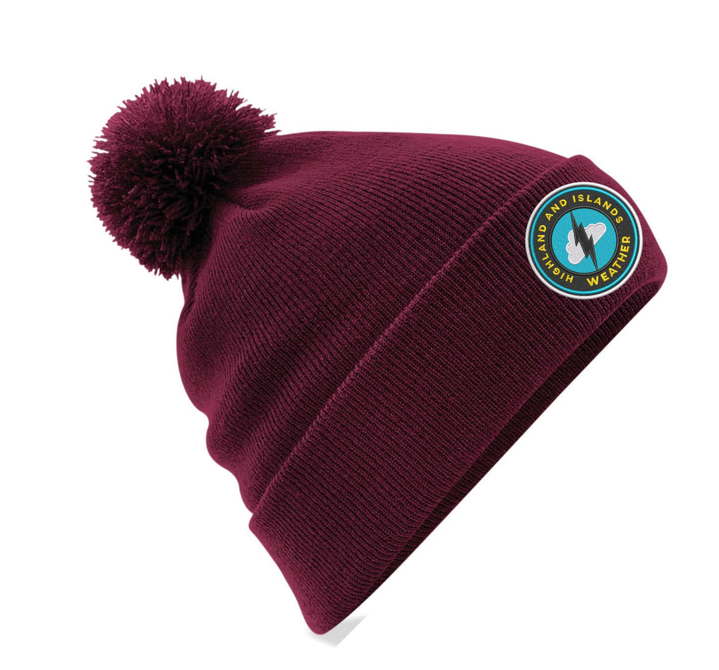 Pom pom beanie