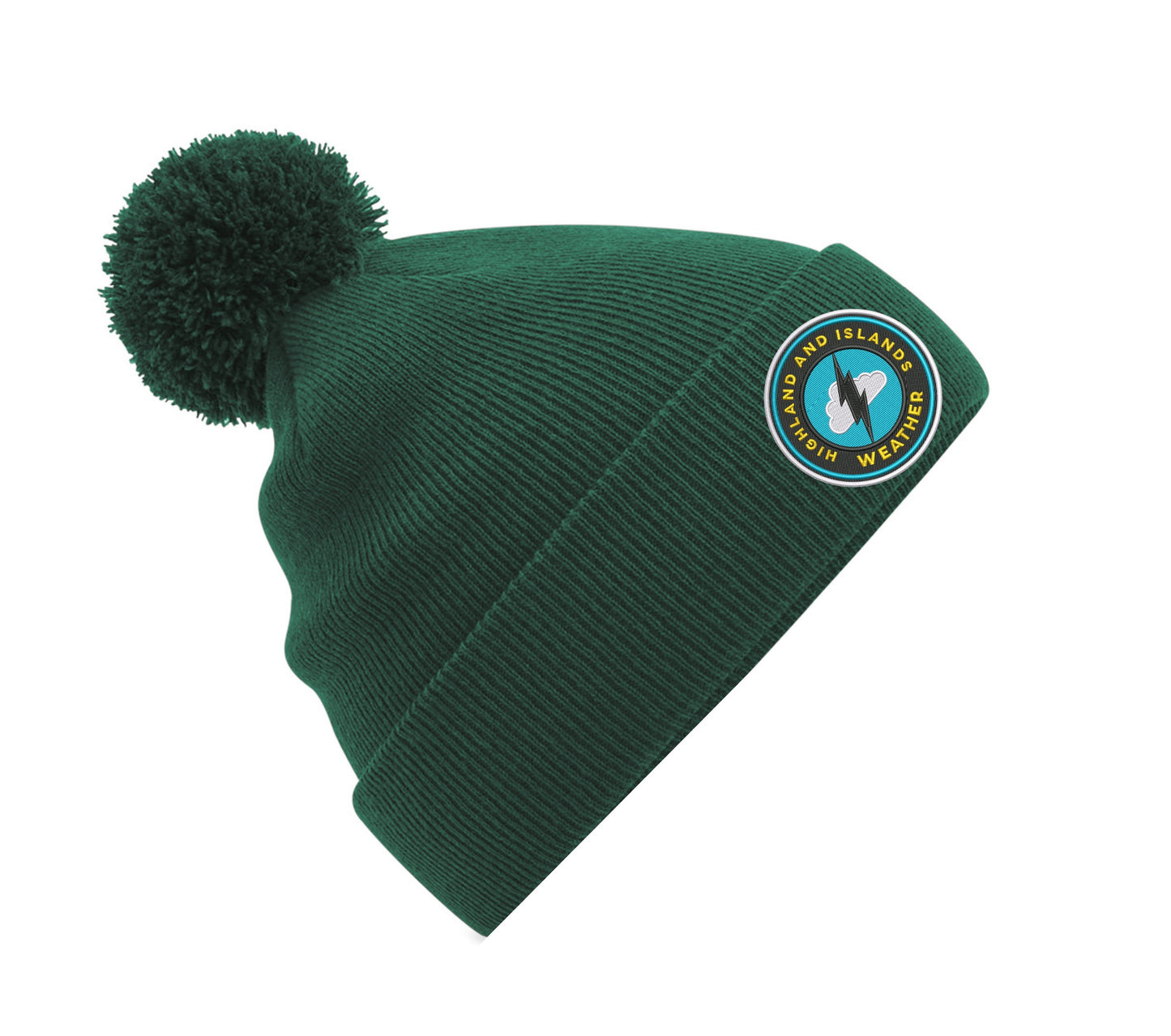 Pom pom beanie
