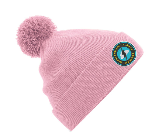 Pom pom beanie